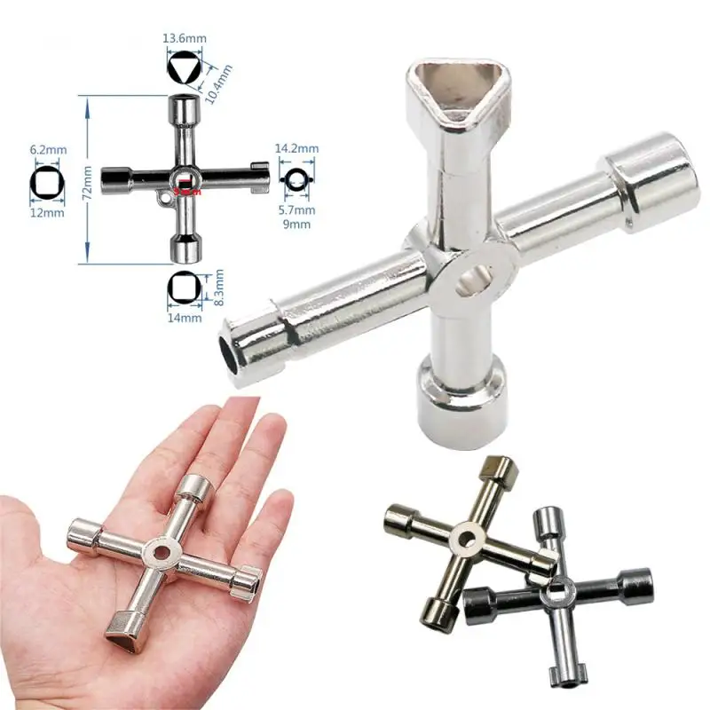 Triangle Key Wrench Convenient And Practical Durable Multi-size Cross Multifunctional Simple And Elegant Appearance Key Wrench