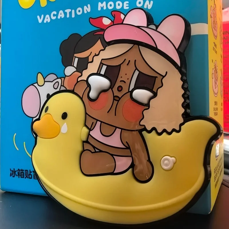 البوب مارت كريبيبي سلسلة صندوق أعمى وضع العطلة على مغناطيس الثلاجة مجموعة عصرية تذكارية لعبة عصرية الديكور هدية عيد ميلاد #4