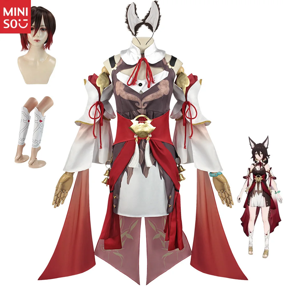 

Stop Cloud Cos Suit Antique Fox Demon Game Animation Set Cosplay Stage Performance Suit