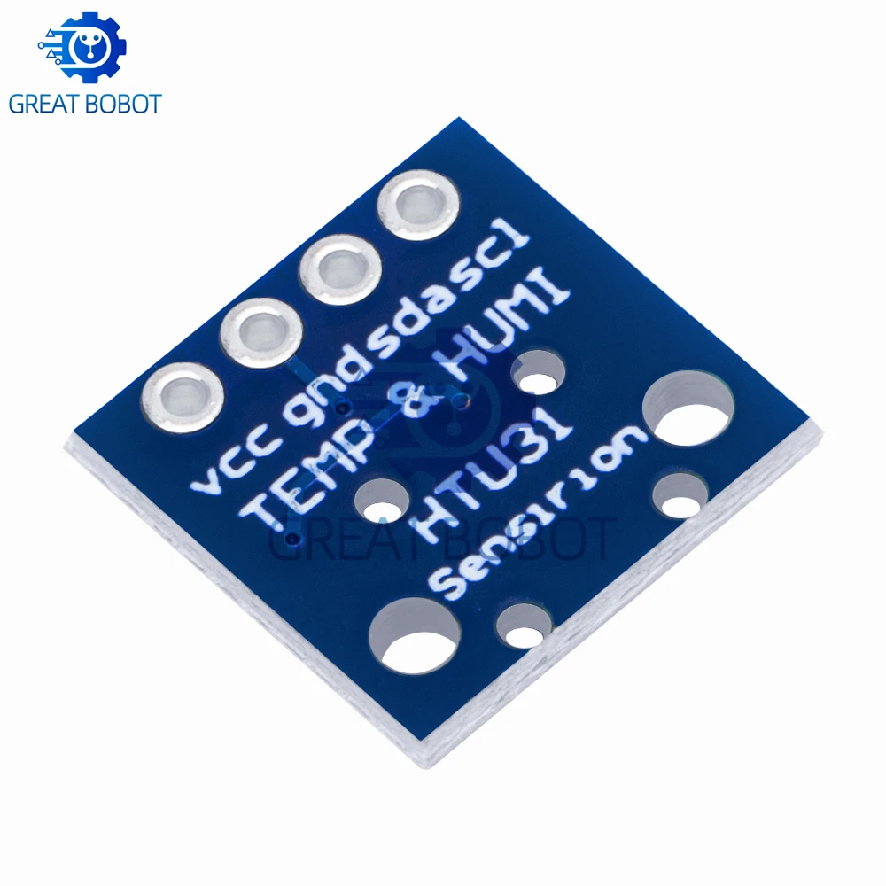 BS HTU31D High Precision Temperature Humidity Sensor Module, HTU21D Upgraded Probe for Arduino