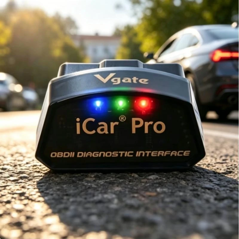 2026 NEUER Vgate iCar Pro V2.3 ELM327 OBD2 Scanner WiFi Bluetooth Auto-Diagnosegerät für Android iOS Kompatibel mit iCar2 V1.5