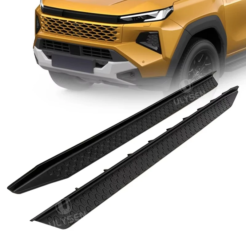 

Side Steps Running Boards for Hilux 2026, Black Anti-Slip Pedals, No Drill Installation,Hilux Travo / Travo-e