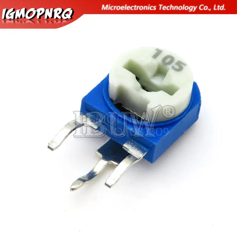 20 Stück rm063 Trimmer potentiometer einstellbarer Widerstand 500r 1k 5k 10k 20k 50k 200k 500k k 1m RM-063 variable Widerstände
