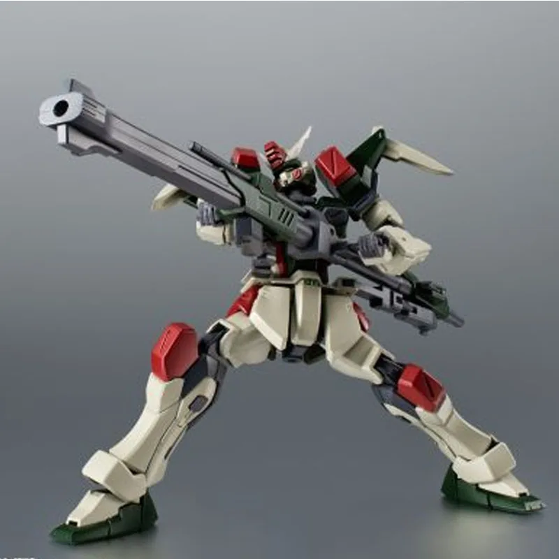 Bandai genuíno robô anime figura GAT-X103 buster gundam 125mm figura de ação brinquedos para meninos crianças presente modelo colecionável ornamento