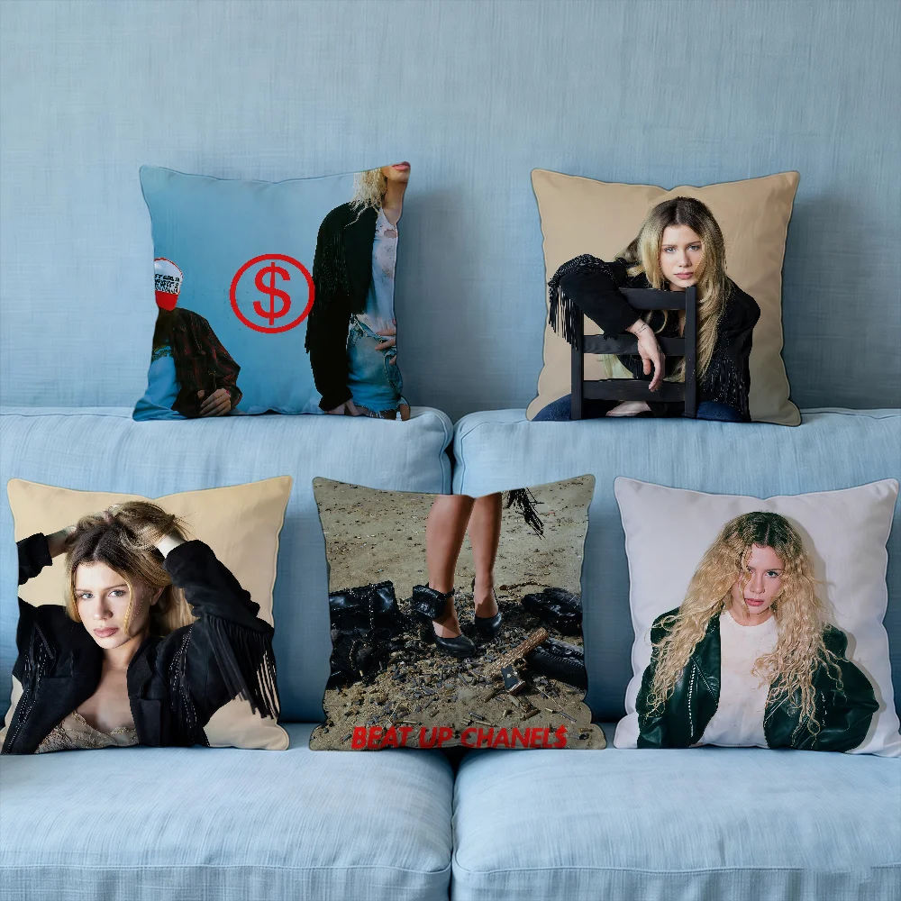 Cushion In Cover Decorative Throw Pillow Modern Girl Square Romantic Couch Sofa Worst Slayyyter Bed America Car