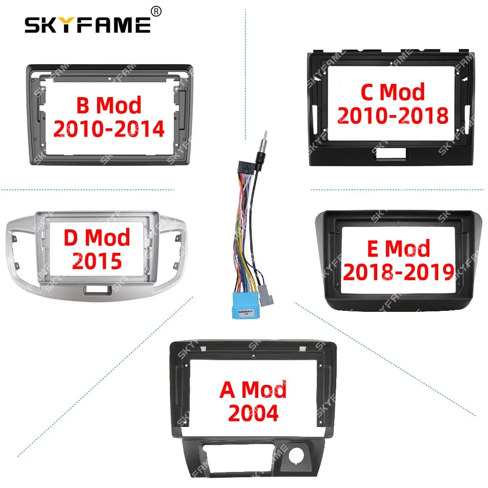 

SKYFAME Car Frame Fascia Adapte Android Radio Dash Fitting Panel Kit For Suzuki Wagon R