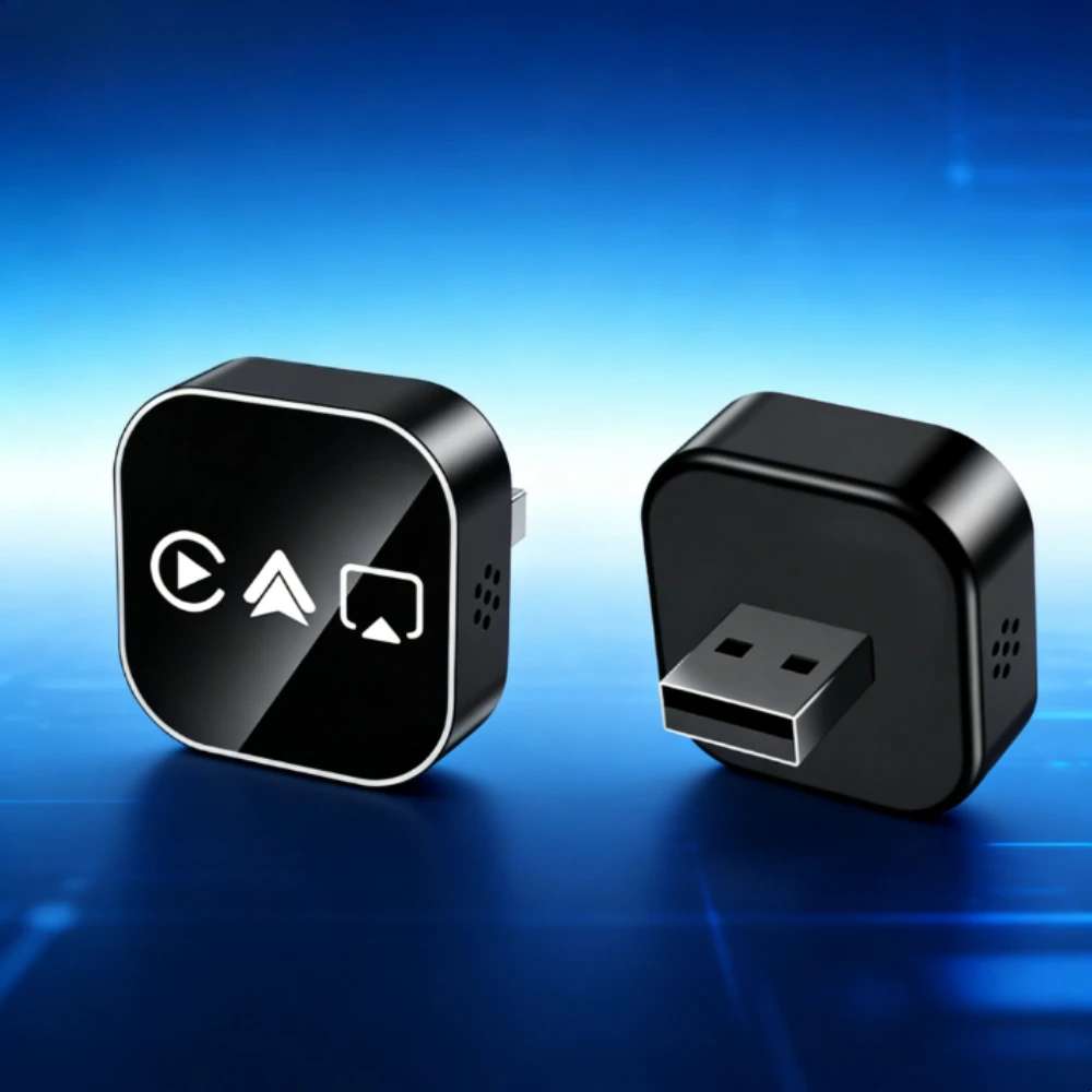 

НОВИНКА 2026: Обновленный адаптер 4-в-1 для беспроводного CarPlay и Mirror Link – мгновенное преобразование проводного CarPlay в беспроводной, подключение Plug & Play