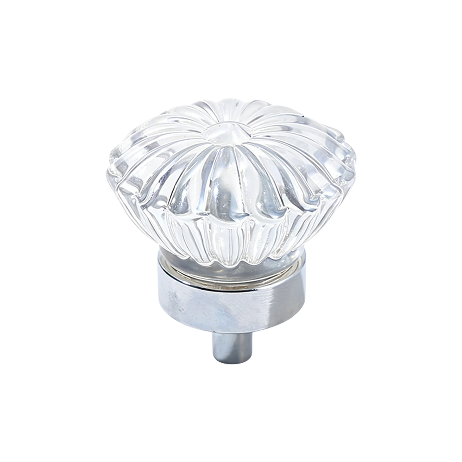 Kitchen Bedroom Cabinet Handles Daisy Crystal Drawer Pulls Luxury European Style Knobs for Wardrobe Furniture Hardware 35mm