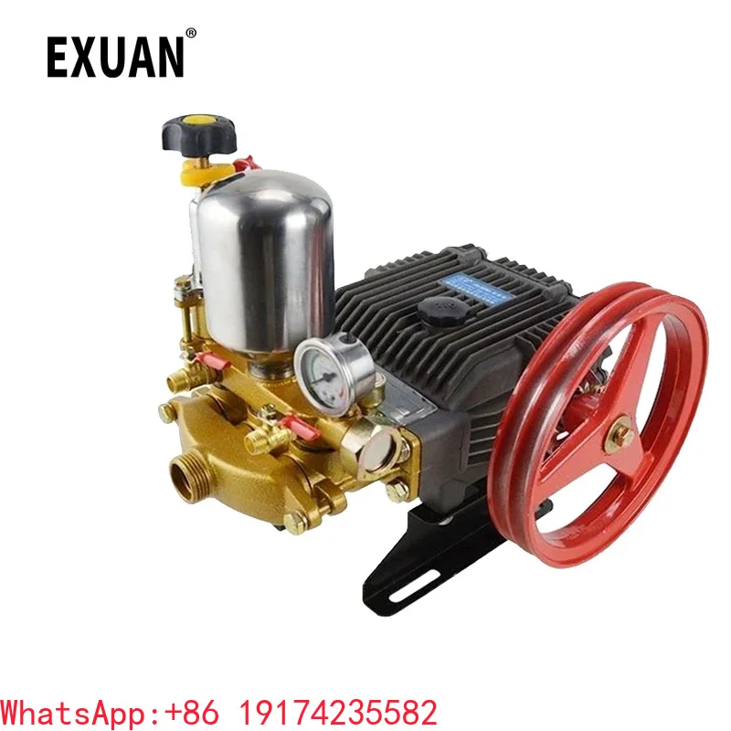 High Pressure Three Cylinders Plunger Pump For Pesticide Spraying Machine Type 26 With English Manual Agricultural Spray Pump