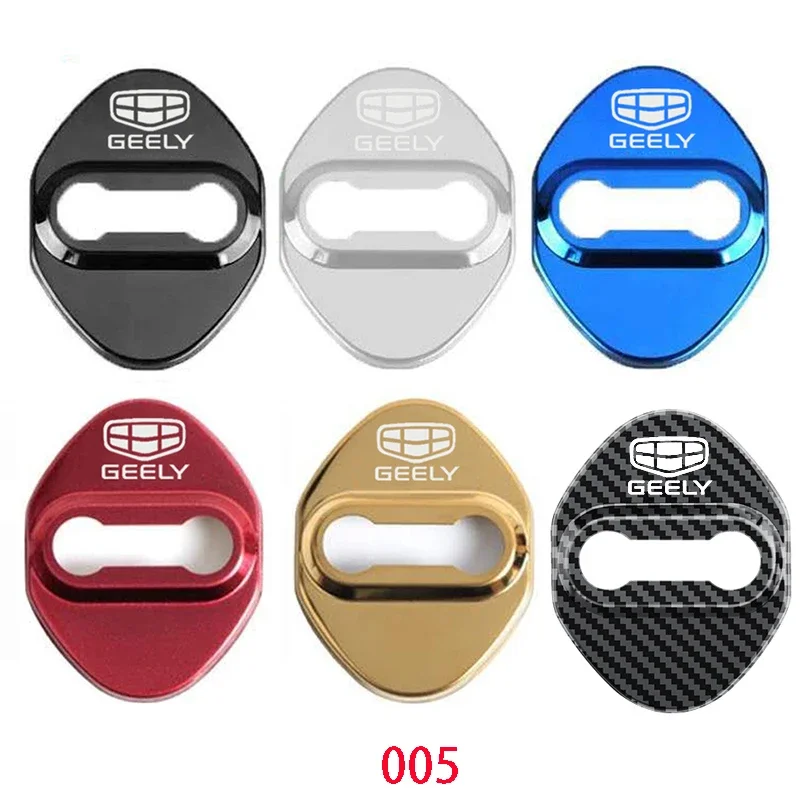 غطاء قفل باب تصميم السيارة ، غطاء شعارات لجيلي ، الاس ، ازكارا ، ايمغراند ، كولراي ، أوكافانغو ، جناح ، أيقونة GX3 ، اكسسوارات السيارات #4