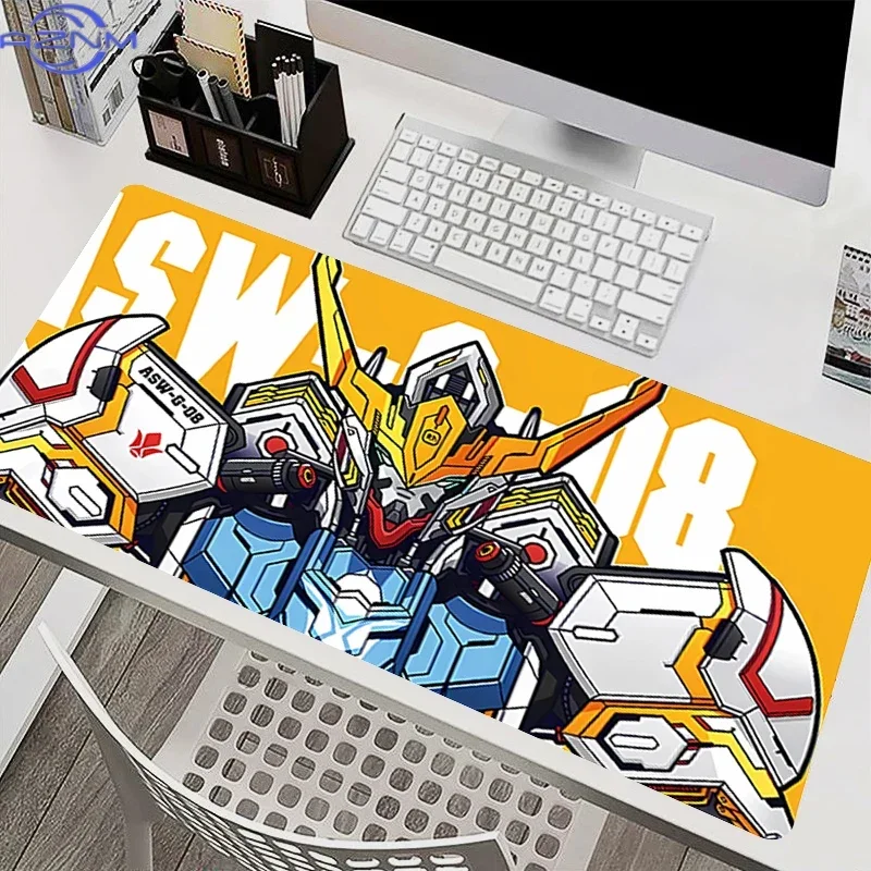 Mouse Pad M-mechanical Warrior G-gundam Gamer Computer Desk Mat Modern Table Keyboard Laptop Carpet XXL Gaming Mousepad