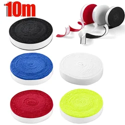 10m Badminton Tennis Racket Overgrips 3cm Wide Anti Skid Microfiber Racket Grip Super Absorbing Replacement Sports Accessories