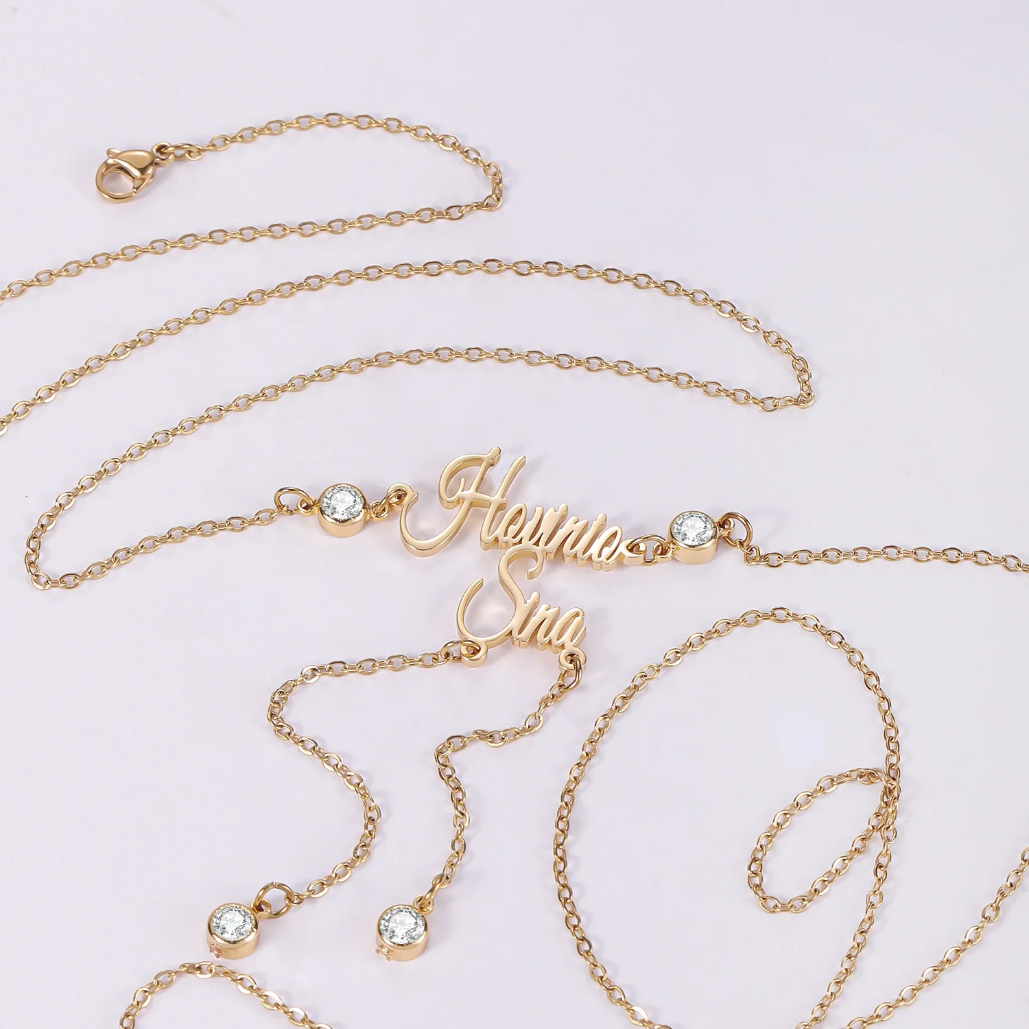 

Custom Name Belly Chain for Women Personalized Stainless Steel Waist Jewelry with Charm Adjustable Beach Body Accessory