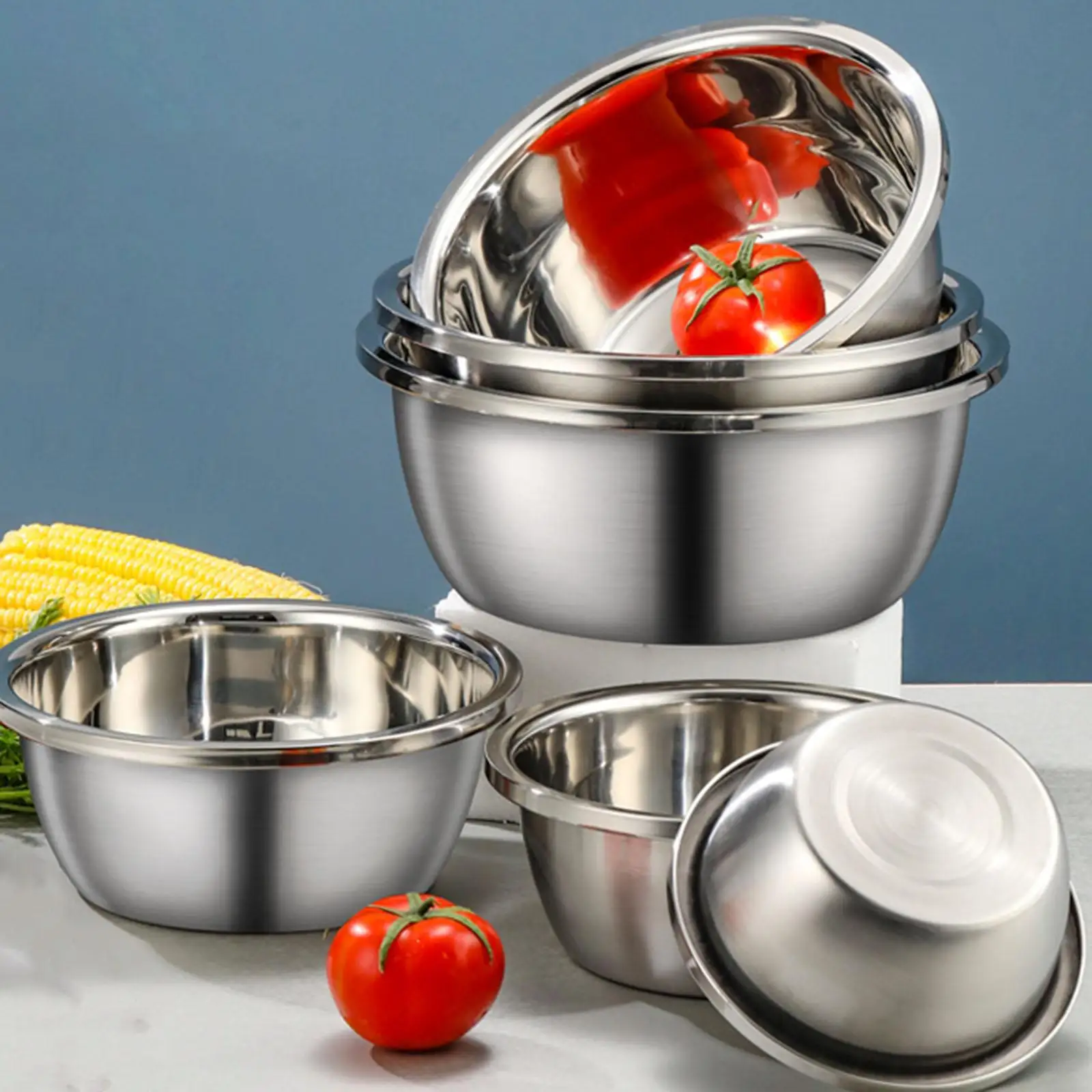 Microporous Colander Salad Bowl Home Use Heavy Duty Large Edge Kitchen Soup Bowl