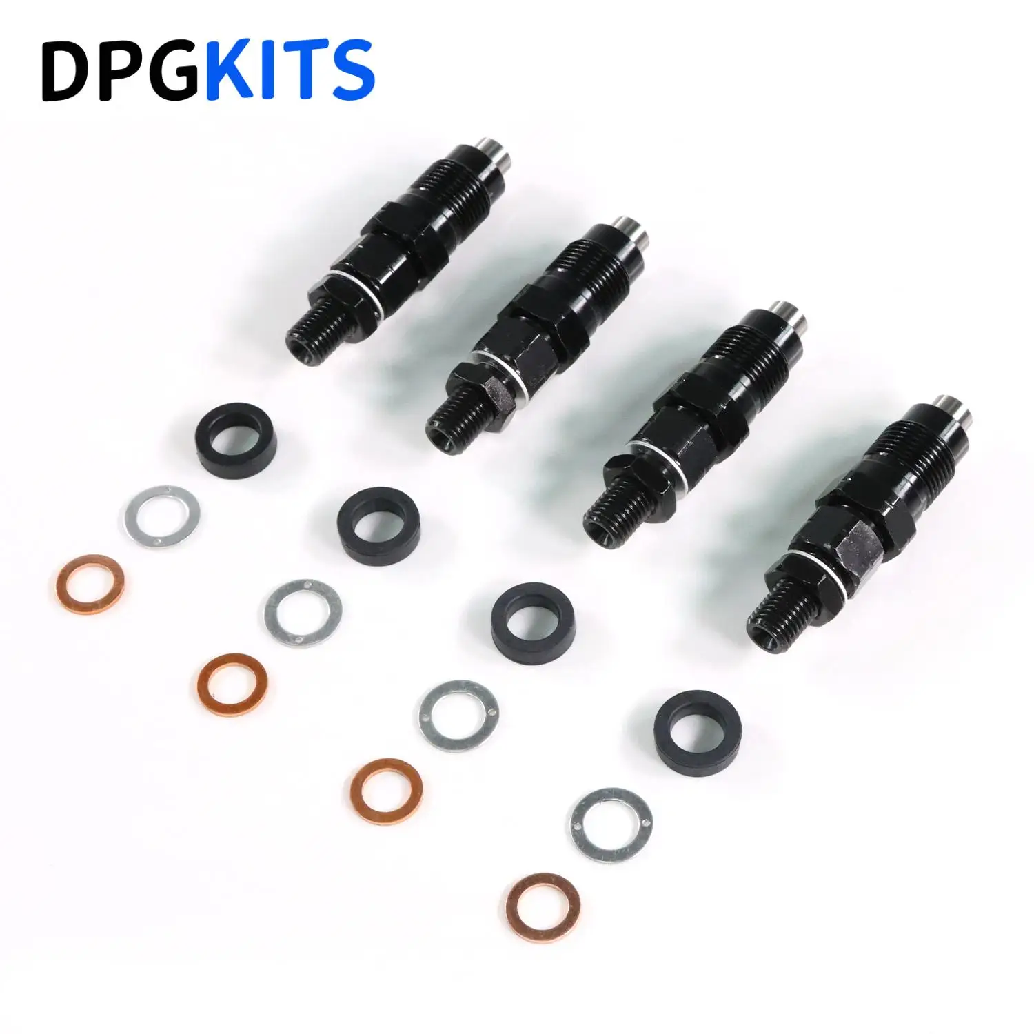 4pcs Diesel Fuel Injector For Mitsubishi Pajero Triton Delica 4D56 4D56T 2.5L D4BX D4BA G6BAJ D4BF