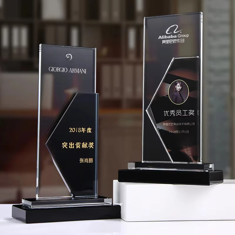 

Customized Crystal Trophy, Color Printing as a Prize, Sports Movie Award, Excellent Annual Meeting Rewards, Home Decoration, 1Pc