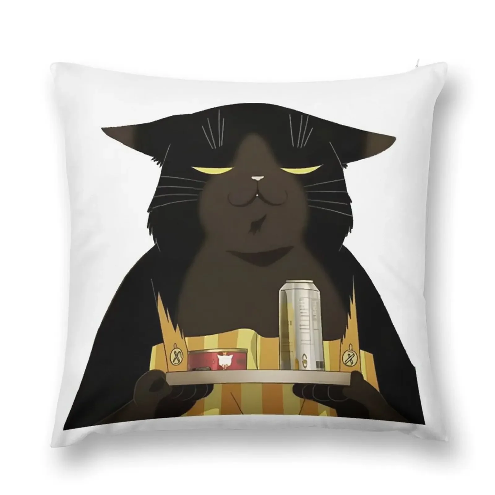 The Masterful Cat Is Depressed Again Today Throw Pillow pillow cover luxury luxury sofa pillows pillow