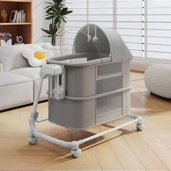 Portable Folding Baby Crib 1