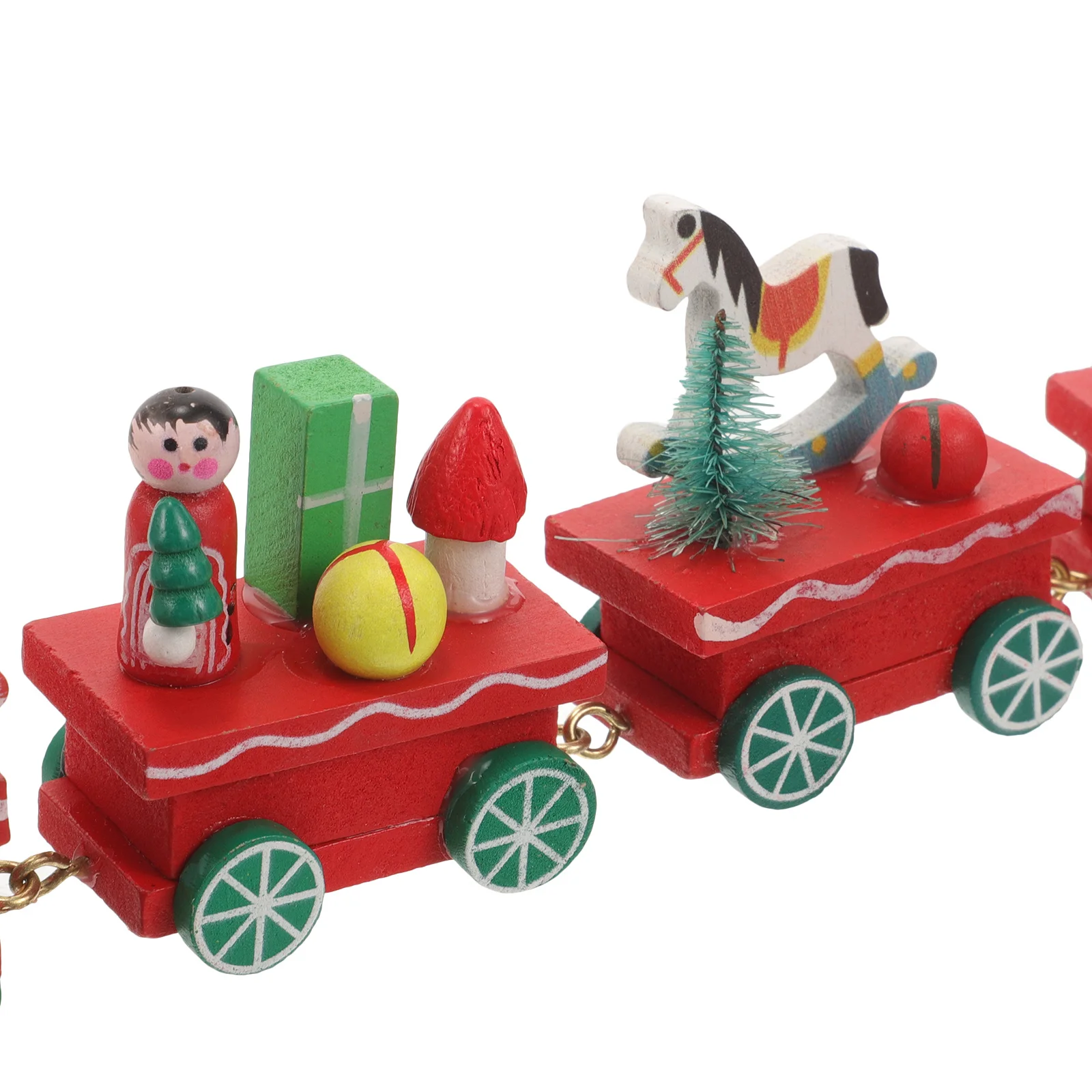 

1 шт., рождественский деревянный поезд, украшение для рабочего стола, рождественское украшение для столешницы, дружелюбный подарок для детей, Рождественский декор поезда