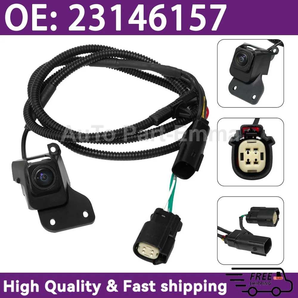 

Car Rear View Camera 23146157 For Silverado GMC Sierra 1500 2500 3500 2008-2014 Reverse parking Assist Camera 20837341