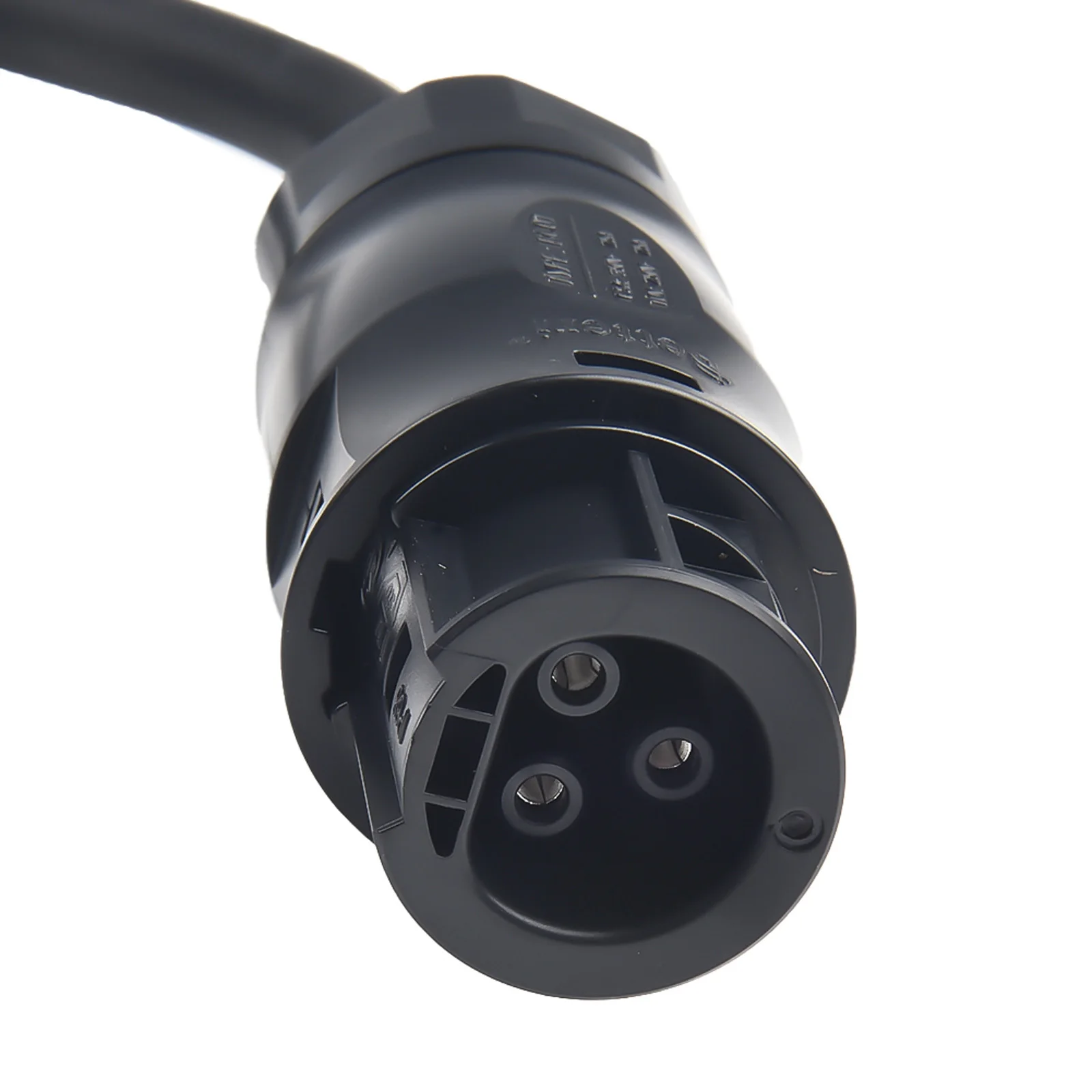Black 3 Meter BC01 Female To Adapter Solar Cable 3 Core 1.5mm² For Inverter AC Power Connection Outdoor Balcony PV System