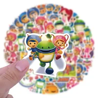 55pcs Children's Mathematics Enlightenment Animation Team Umizoomi Graffiti Stickers Teaching Materials DIY Kids Classics Toy 3