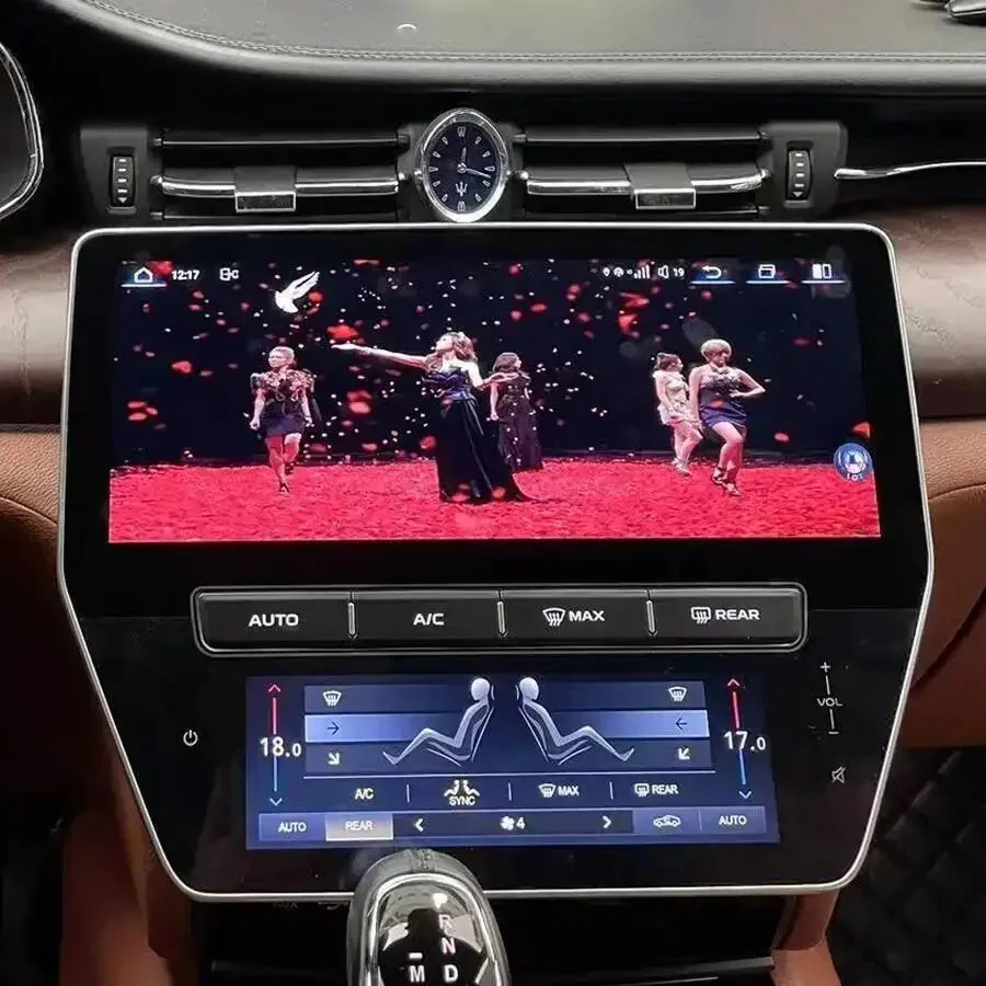 

Панель управления Android для Maserati Quattroporte 2013-2020, автомобильная мультимедийная система, видеоплеер, GPS-навигация