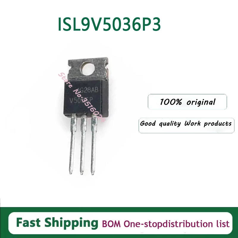 

10 шт./лот V5036P ISL9V5036P3 TO-220 390 В 46 А 100% новый