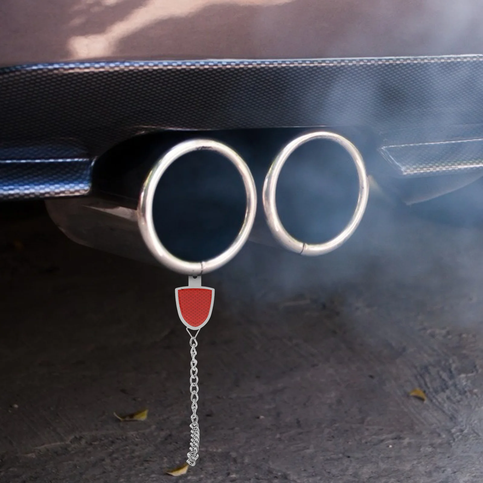 Car Static Eliminator Adjustable Metal Reflective Strip For Suv Truck Rv Trailer Vehicle Grounding Device Anti Static Strap