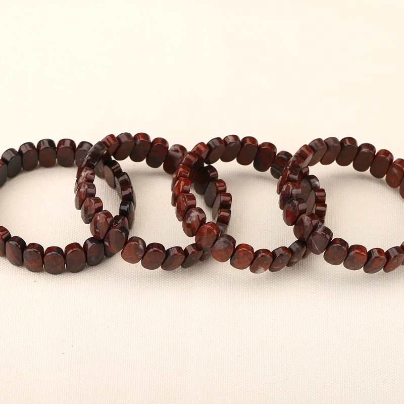 

Natural African Red stone Bracelet - Grounding Earth Energy Jewelry Striking New Arrival for Spiritual Connection