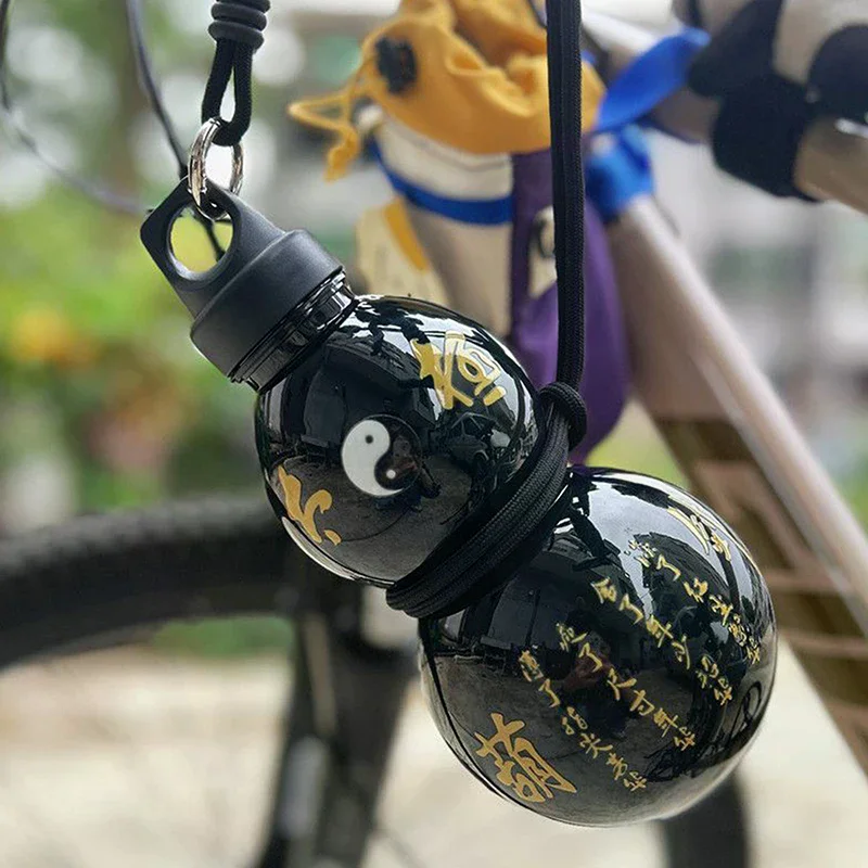 Gourd Shaped Outdoor Water Bottle Wu Large Capacity Poratble Water Cup Chinese Style Portable Gourd Drink Bottle