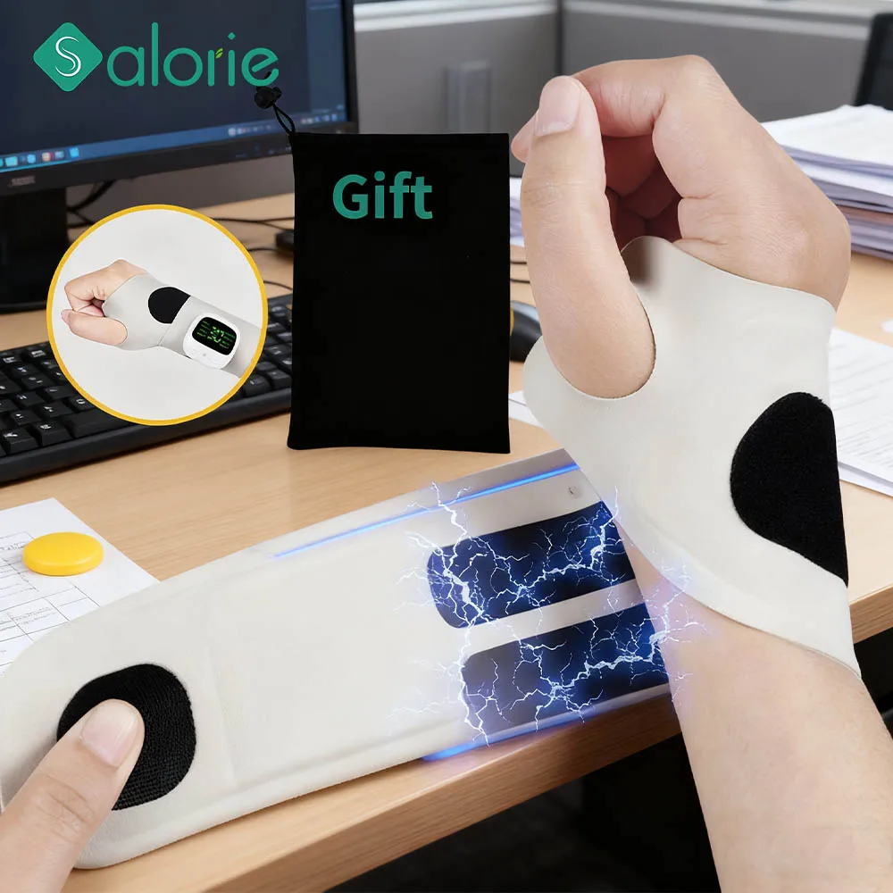 

Electric Wrist Massager USB Rechargeable Vibration Relieves Tenosynovitis Massager for Carpal Tunnel Fatigue Massager