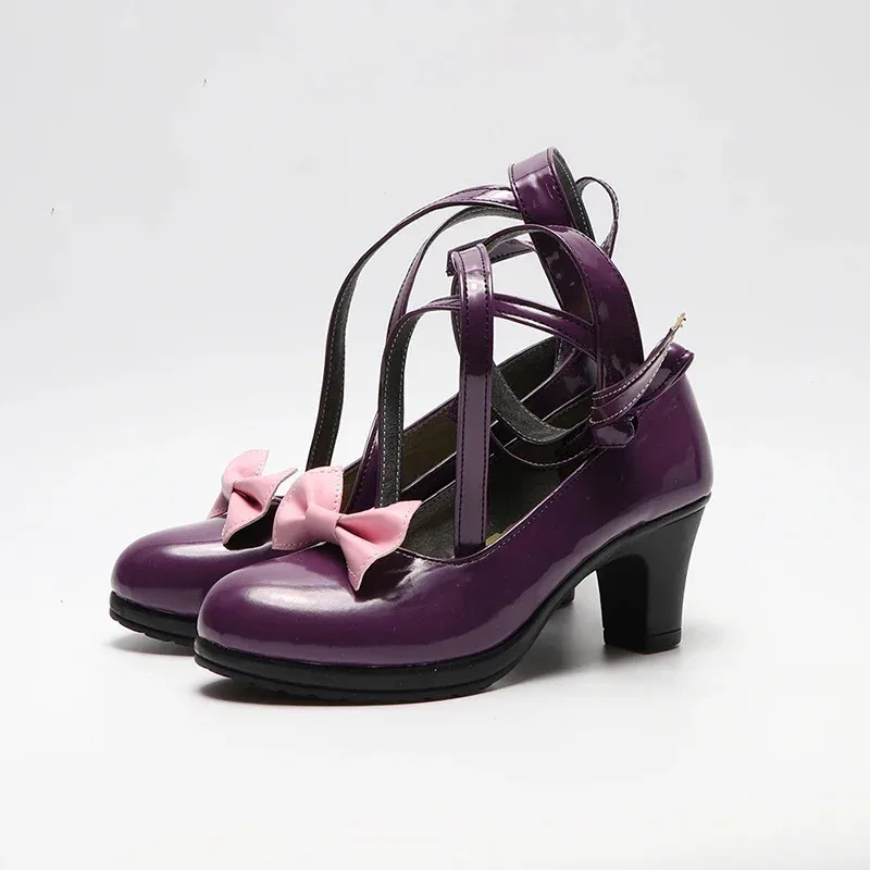 RealCos Inuyama Tamaki Shoes PU Leather Cosplay Boots Custom