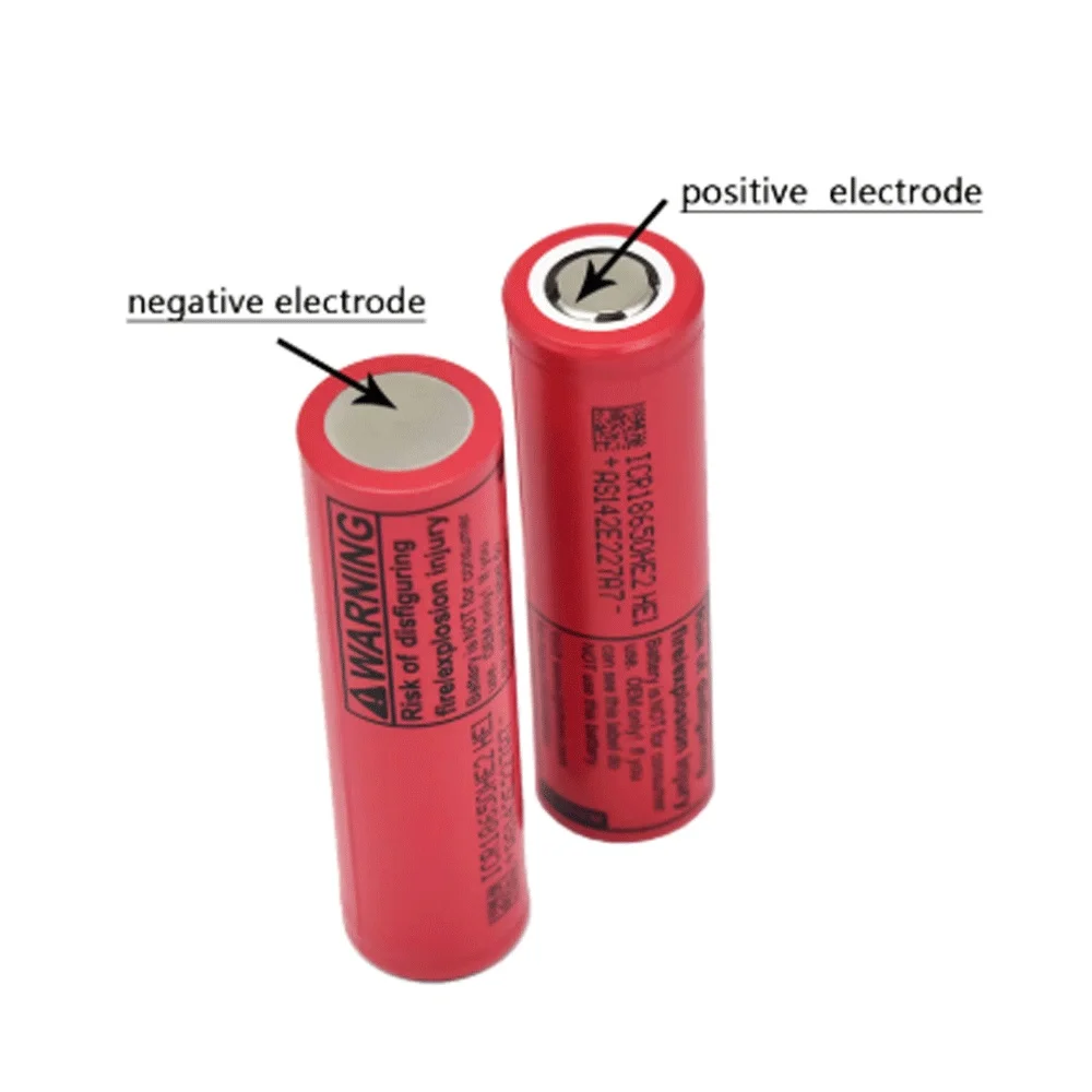 18650 HE2 Rechargeable battery 3.6V 3000mAh ICR18650-HE2 battery, used for various electronic products, toys With USB Charger