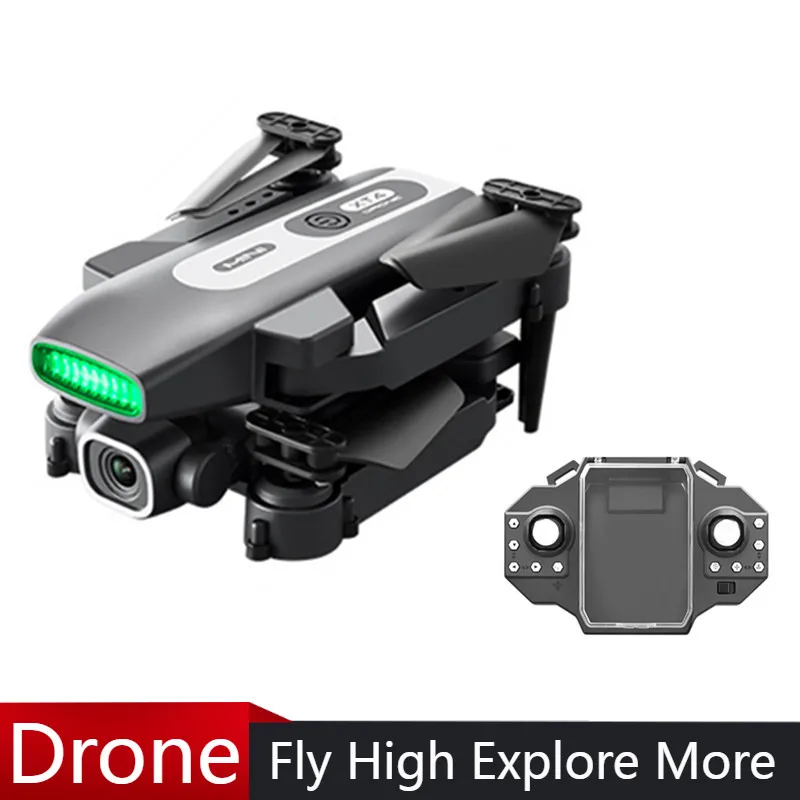 XT4 Rc Professional Drone Dual 4K Cameras 4K Wide Angle HD Camera Foldable Quadrotor Helicopter Height Fixed Remote Control Toy