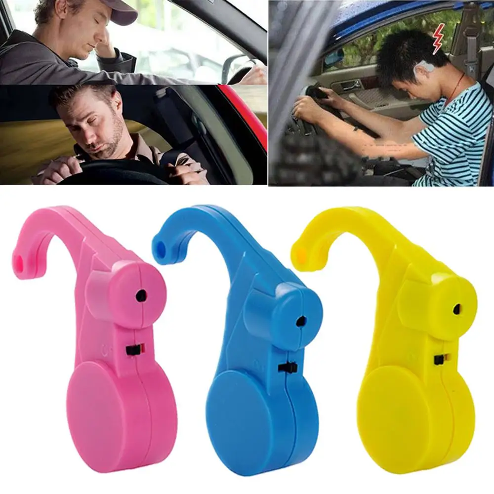 Portable Small Car Safe Device Anti Sleep Drowsy Alarm Alert Sleepy Reminder for Long distance Night Driving Keep Awake