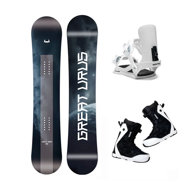 Men's Snow Ski Set With Bindings And Boots - Factory Direct Price For Bulk Orders