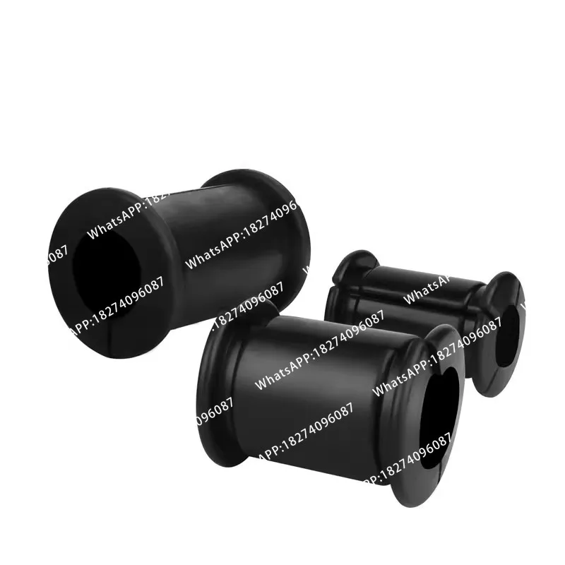 7pcs  Excavator Boom Hose Rubber Sleeve Clamp Rubber Collar