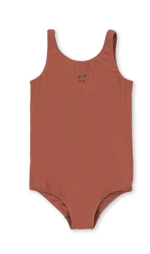 Kids Girls Swimwear Sets 2026 KS New Summer Cute Print Baby Boys One Piece Swimming Suits Children Holiday Bikini Clothes