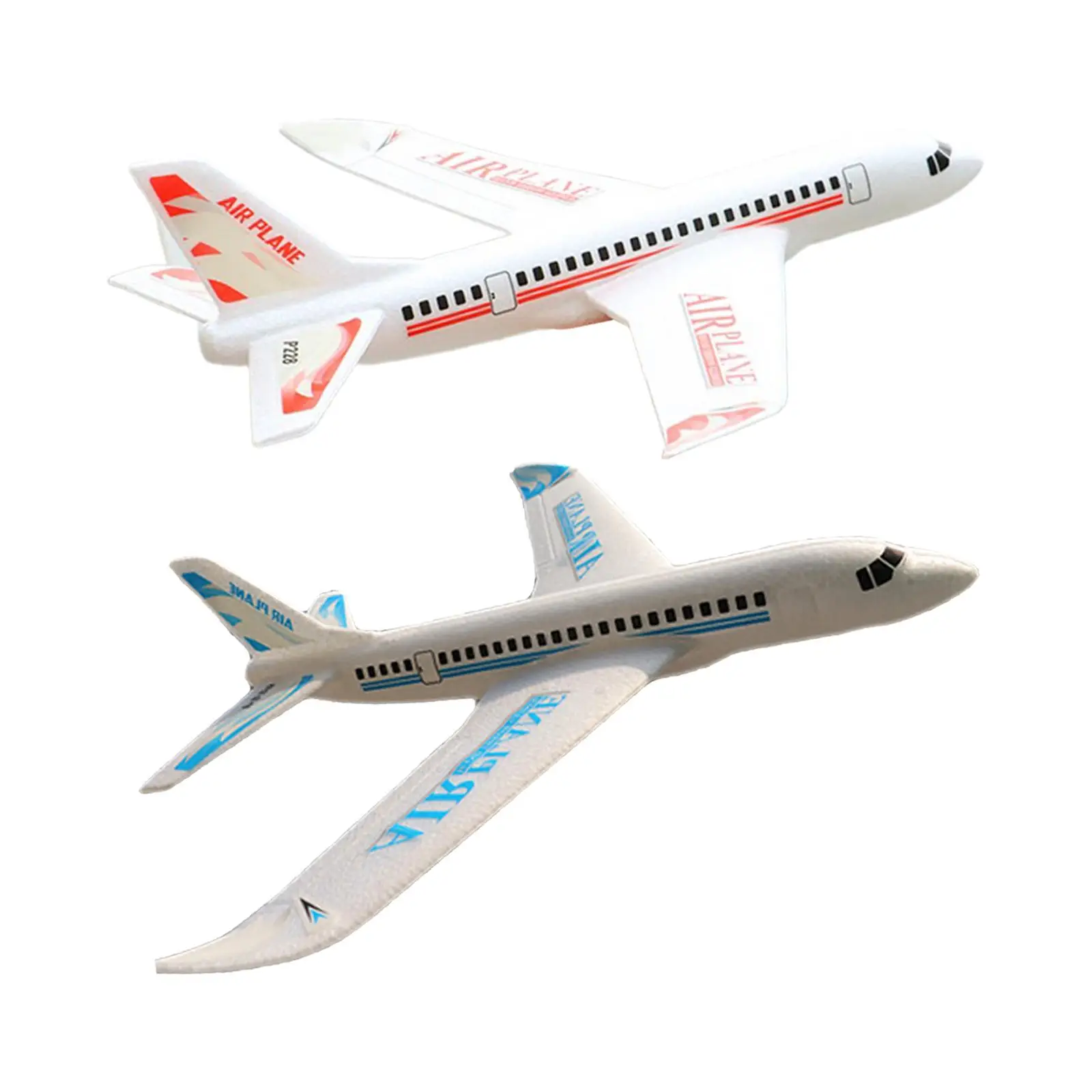 Children Hand Throw Plane Aviation Flying Toy EPP Foam Aircraft Outdoor Toy Foam Airplane Throwing Toy for Backyard Beach Kids
