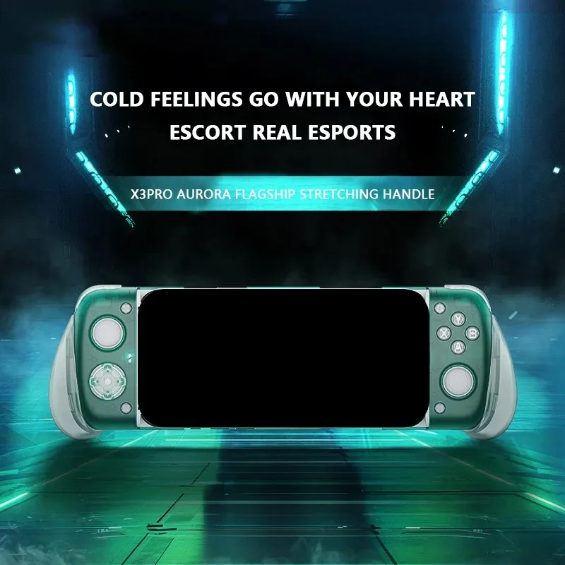 Nieuwe X3 Pro Retro Games Telefoonkoeler Radiator Hall Joystick Type C Gamep voor IOS en Android Game Controller