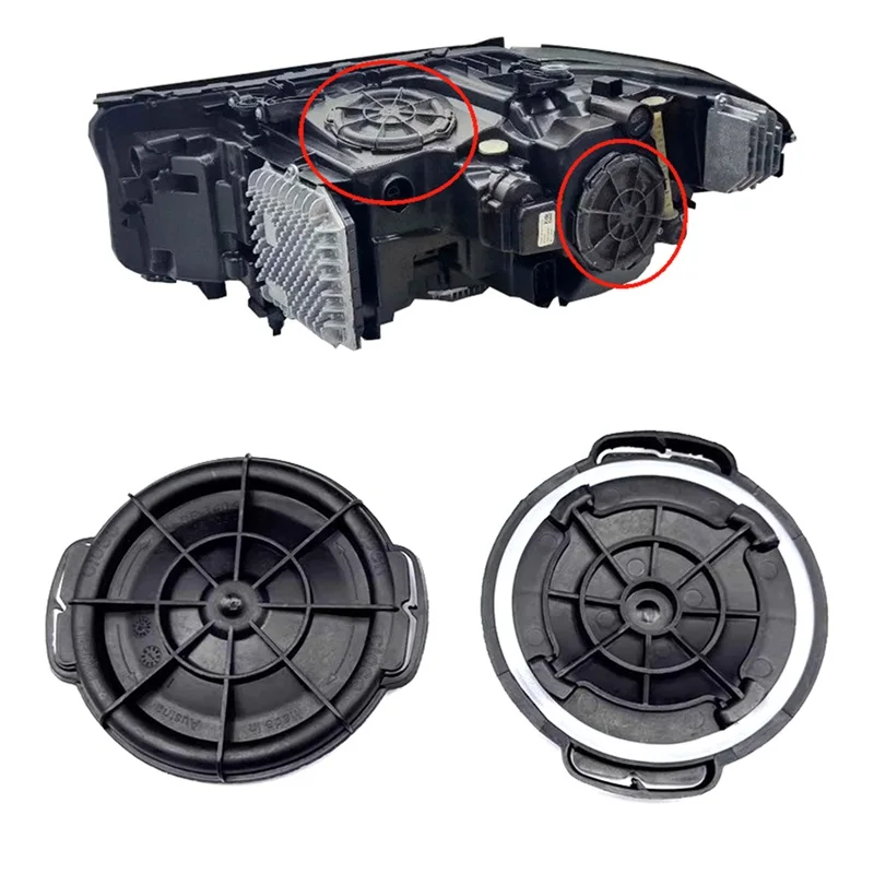 BMW 5 シリーズ G30 G38 520 530 ヘッドライトリアカバー密閉防水カバーランプカバーダストカバー 2018-2020 に適しています。