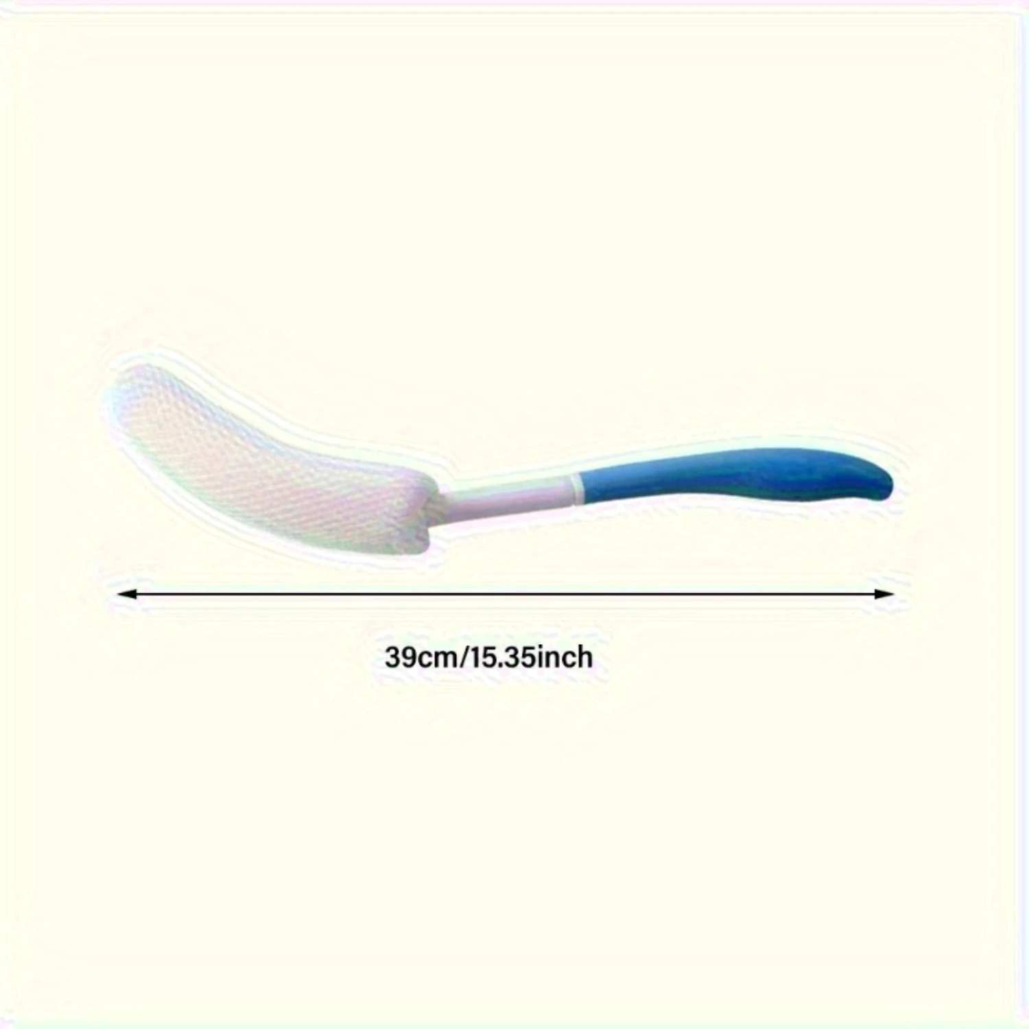 فرشاة استحمام ذات مقبض طويل برأس قابل للفصل - أداة استحمام للتدليك مضادة للانزلاق للعناية بالبشرة وتنظيف الجسم