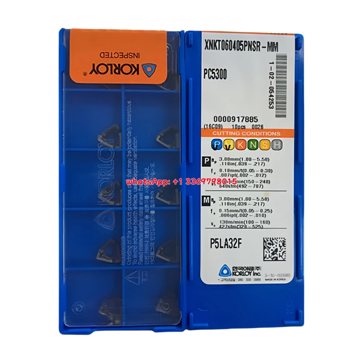 Original XNKT060405PNSR-MM XNKT080508PNSR-MM PC5300 CNC Milling Carbide Inserts
