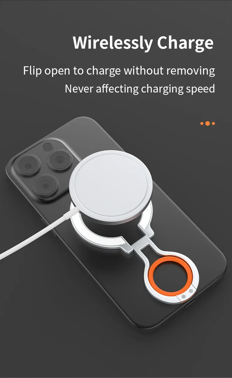 Für MagSafe Telefon Magnetischer Fingerringhalter für iPhone 12 13 Pro Max Mini Magnet Telefonständer Grip Mount Smartphone Zubehör – Detail 6