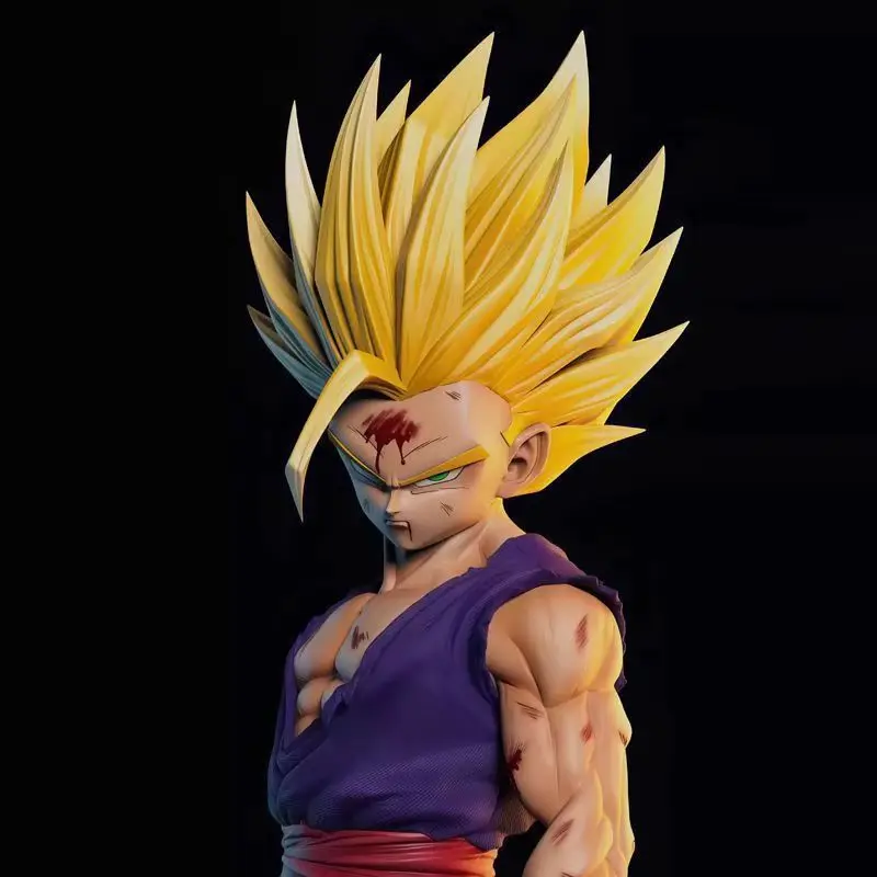 

Dragon Ball Anime Figure 2% Son Gohan Figures Super Saiyan Gohan Figurine Collection Statue Model Ornament Room Desk Toys Gifts