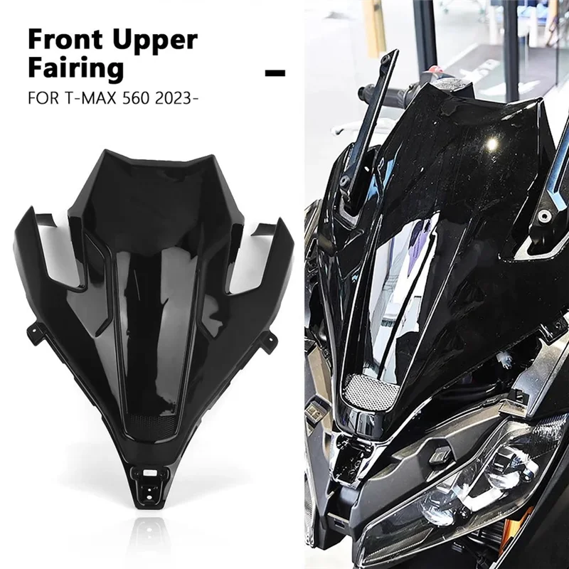 

NEW-Motorcycle Front Upper Fairing Nose Cover Cowl Panel Accessories For T-Max 560 T-MAX560 T-MAX 560 TMAX560 2023 2024