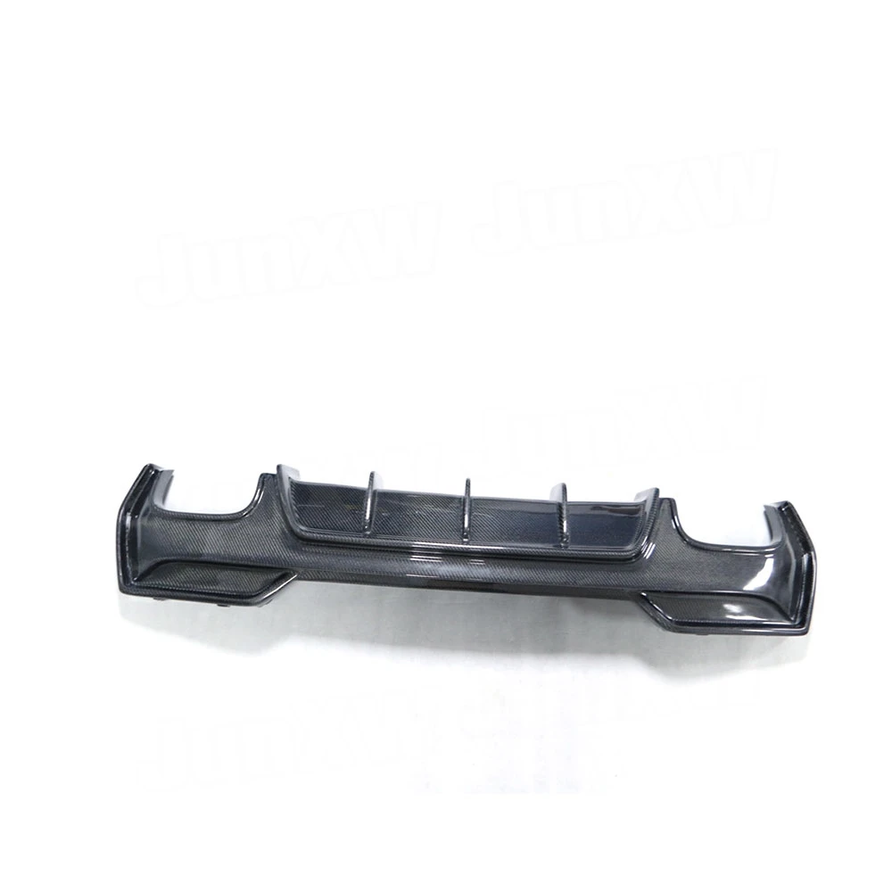 Carbon Fiber FRP Black MP Style Rear Bumper Lip Diffuser For BMW 4 Series G22 G23 2020+ Rear Diffuser Splitters Spoiler