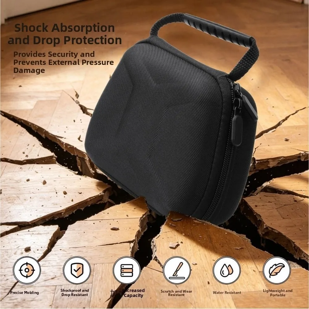EVA Carrying Case Shockproof Anti-Scratch Protective Cover Portable Game Controller Storage Bag for Steam Controller 2