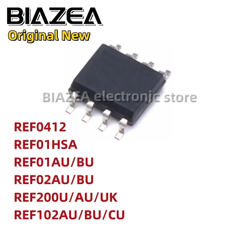 1 قطعة REF0412 REF01HSA REF01AU/BU REF02AU/BU REF200U/AU/UK REF102AU/BU/CU SOP8 شرائح